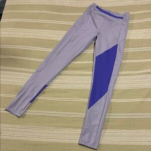 Gymshark Lavender and Royal Blue Leggings